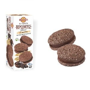 Βιολάντα Μπισκότα Βρώμης Με Κρέμα Μαύρης Σοκολάτας