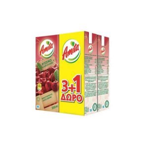 Amita Βύσσινο 250ml 3+1 Δώρο