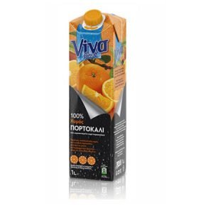 Viva Fresh Πορτοκάλι 100% Φυσικός Χυμός 1lt