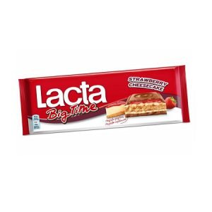 Lacta Big Time Σοκολάτα Με Cheesecake Φράουλας 300gr